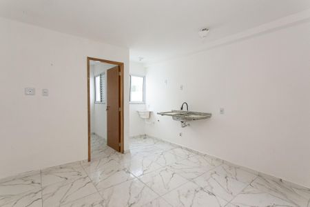 Sala/Cozinha de apartamento à venda com 2 quartos, 37m² em Vila Carrão, São Paulo