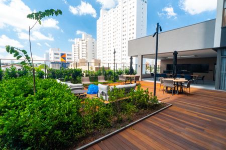 Área comum de kitnet/studio para alugar com 1 quarto, 25m² em Vila Clementino, São Paulo