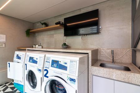 Apartamento à venda com 38m², 1 quarto e sem vaga Apartamento à venda com 38m², 1 quarto e sem vagaLavanderia