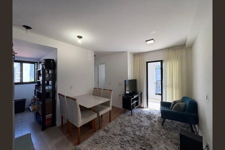 Sala de apartamento à venda com 2 quartos, 48m² em Campestre, Santo André