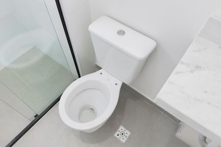 Apartamento para alugar com 59m², 2 quartos e 1 vagaBanheiro da Suíte 1