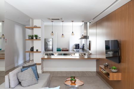 Apartamento para alugar com 65m², 2 quartos e 2 vagasÁrea comum - Salão de festas