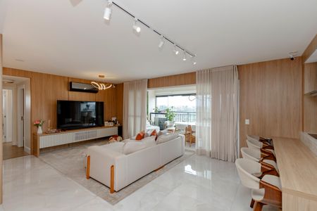 Apartamento à venda com 136m², 3 quartos e 2 vagasSala