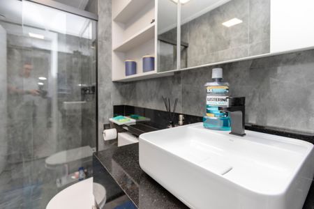 Apartamento à venda com 136m², 3 quartos e 2 vagasBanheiro da Suíte 3