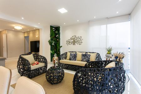 Varanda da Sala de apartamento à venda com 3 quartos, 123m² em Parque São Jorge, São Paulo