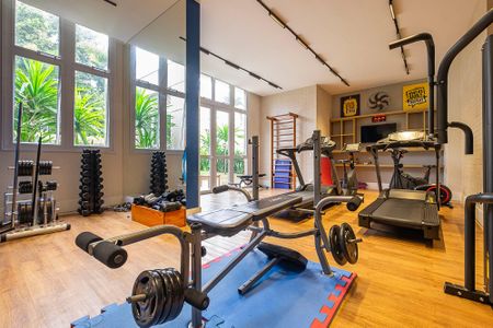 Apartamento à venda com 74m², 1 quarto e 2 vagas Apartamento à venda com 74m², 1 quarto e 2 vagasAcademia