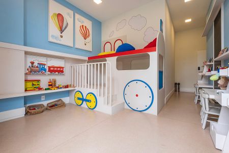 Apartamento à venda com 74m², 1 quarto e 2 vagas Apartamento à venda com 74m², 1 quarto e 2 vagasBrinquedoteca