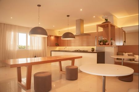 Apartamento à venda com 64m², 2 quartos e 1 vagaÁrea comum - Salão de festas