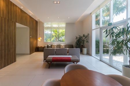 Apartamento para alugar com 46m², 1 quarto e 1 vaga Apartamento para alugar com 46m², 1 quarto e 1 vagaÁrea comum - Salão de festas