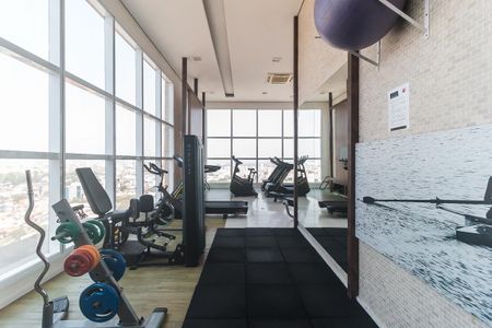 Apartamento para alugar com 46m², 1 quarto e 1 vaga Apartamento para alugar com 46m², 1 quarto e 1 vagaAcademia