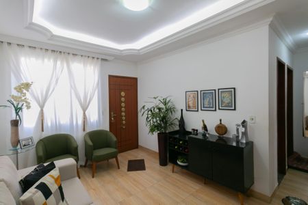 Sala de apartamento à venda com 3 quartos, 92m² em Castelo, Belo Horizonte