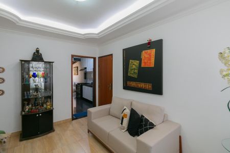 Sala de apartamento à venda com 3 quartos, 92m² em Castelo, Belo Horizonte