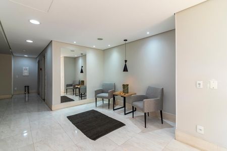Apartamento à venda com 57m², 2 quartos e 2 vagasHall Social