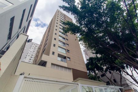 Apartamento para alugar com 30m², 1 quarto e 1 vagaFachada do bloco