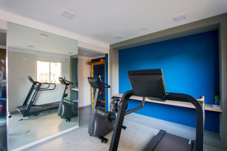 Apartamento à venda com 35m², 2 quartos e 1 vaga Apartamento à venda com 35m², 2 quartos e 1 vagaÁrea comum - Academia