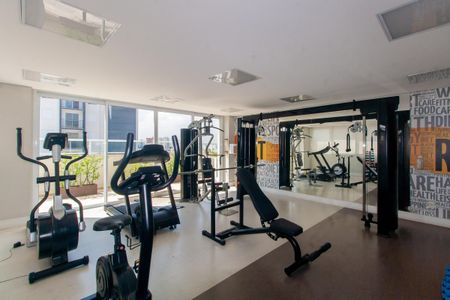 Apartamento à venda com 30m², 1 quarto e 1 vaga Apartamento à venda com 30m², 1 quarto e 1 vagaÁrea comum - Academia