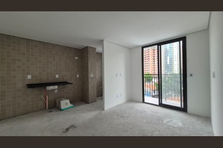 Sala de apartamento à venda com 2 quartos, 58m² em Jardim, Santo André