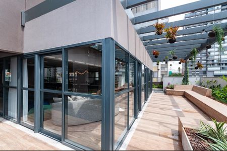 Studio para alugar com 25m², 1 quarto e sem vaga Studio para alugar com 25m², 1 quarto e sem vagaÁrea Comum - Patio