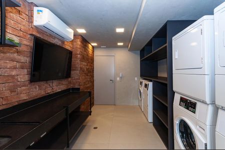 Studio para alugar com 25m², 1 quarto e sem vaga Studio para alugar com 25m², 1 quarto e sem vagaÁrea Comum - Lavanderia