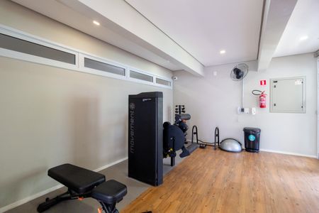 Apartamento à venda com 38m², 2 quartos e sem vagaAcademia