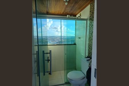 Banheiro de apartamento para alugar com 2 quartos, 120m² em Vale das Amendoeiras, Contagem