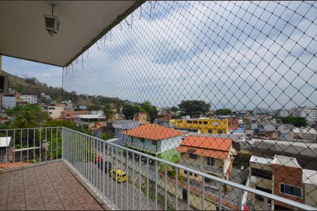 Varanda da Sala de apartamento para alugar com 3 quartos, 73m² em Vila Valqueire, Rio de Janeiro