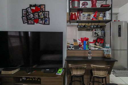 Sala de apartamento para alugar com 2 quartos, 50m² em Vila Metalúrgica, São Paulo