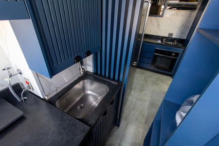 Apartamento para alugar com 47m², 1 quarto e 1 vagaCozinha e Área de Serviço