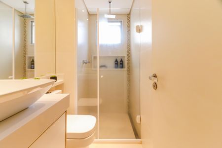 Apartamento à venda com 85m², 2 quartos e 2 vagasBanheiro da Suíte