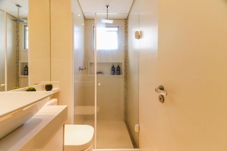 Apartamento à venda com 85m², 2 quartos e 2 vagasBanheiro da Suíte