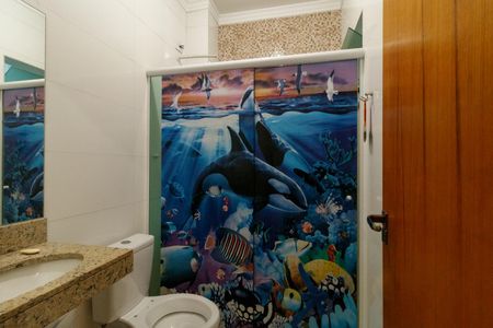 Banheiro de apartamento para alugar com 1 quarto, 45m² em Vila Maria, São Paulo