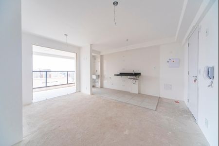 Sala de apartamento à venda com 3 quartos, 65m² em Vila Assunção, Santo André