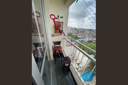 Varanda de apartamento à venda com 3 quartos, 53m² em Paulicéia, São Bernardo do Campo