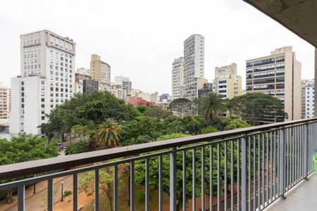 Studio para alugar com 44m², 1 quarto e sem vagaVaranda 