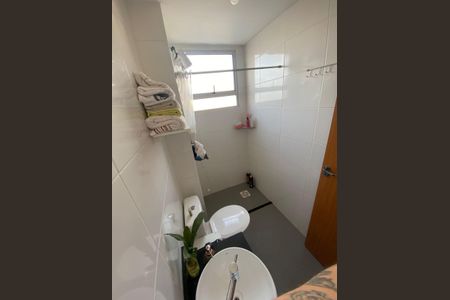 Banheiro de apartamento à venda com 2 quartos, 48m² em Morro Santana, Porto Alegre