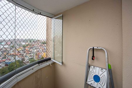 Varanda da Sala de apartamento à venda com 2 quartos, 48m² em Centro, Diadema