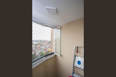 Varanda da Sala de apartamento à venda com 2 quartos, 48m² em Centro, Diadema