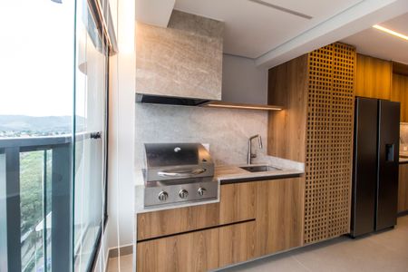 Varanda gourmet de apartamento para alugar com 2 quartos, 124m² em Alphaville Industrial, Barueri