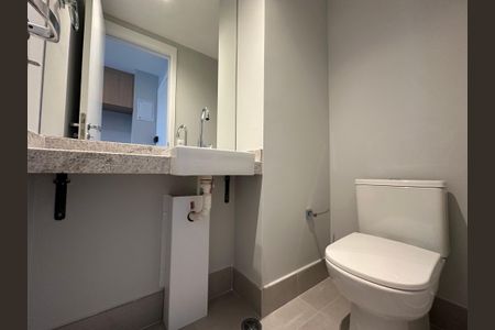 Apartamento à venda com 45m², 1 quarto e sem vaga Apartamento à venda com 45m², 1 quarto e sem vagaBanheiro Social