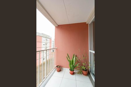 Varanda da Sala de apartamento à venda com 2 quartos, 49m² em Fátima, Canoas