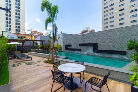 Studio para alugar com 25m², 1 quarto e sem vaga Studio para alugar com 25m², 1 quarto e sem vagaPIscina