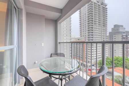 Studio para alugar com 25m², 1 quarto e sem vaga Studio para alugar com 25m², 1 quarto e sem vagaVaranda