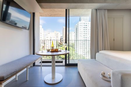 Studio para alugar com 28m², 1 quarto e sem vaga