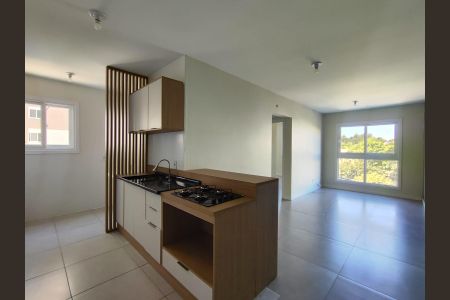Cozinha de apartamento para alugar com 2 quartos, 55m² em Pátria Nova, Novo Hamburgo