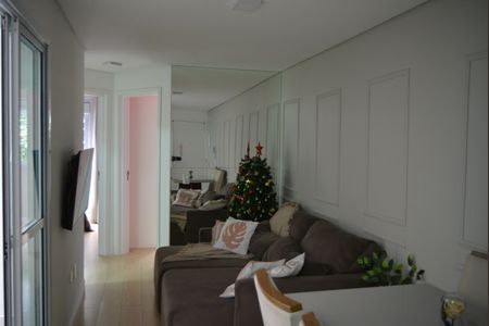 Sala de apartamento para alugar com 2 quartos, 50m² em Campestre, Santo André