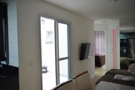 Sala de apartamento para alugar com 2 quartos, 50m² em Campestre, Santo André