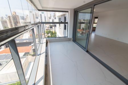 Varanda da Sala de apartamento à venda com 2 quartos, 112m² em Cambuí, Campinas