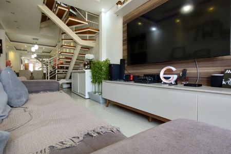 Sala 1 de casa de condomínio à venda com 3 quartos, 132m² em Pechincha, Rio de Janeiro