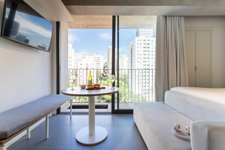 Studio para alugar com 28m², 1 quarto e sem vagaSala