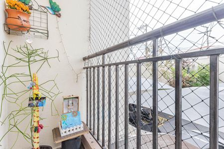 Varanda de apartamento à venda com 2 quartos, 49m² em Ipiranga, São Paulo